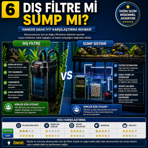 Dış Filtre mi Sump mu?